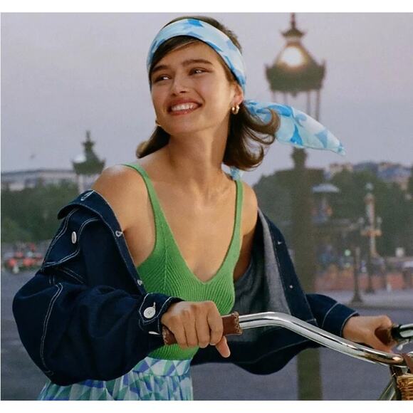 Anthropologie Maeve Everyday Maryanne Knit Sweater Tank Green Size Large - Picture 10 of 10